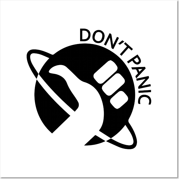 don't panic Wall Art by simple design